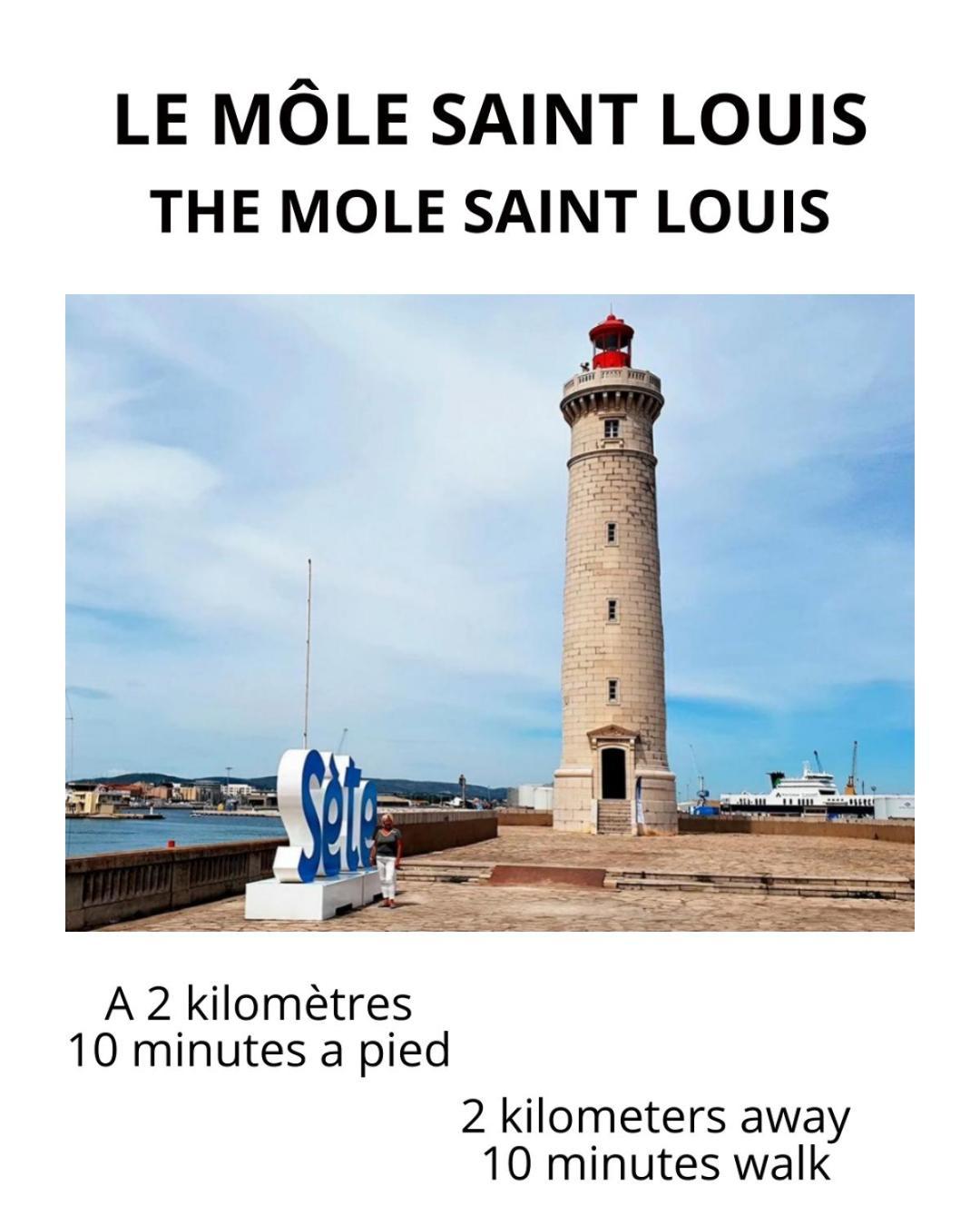 Apartmán L' Oursin Sète Exteriér fotografie