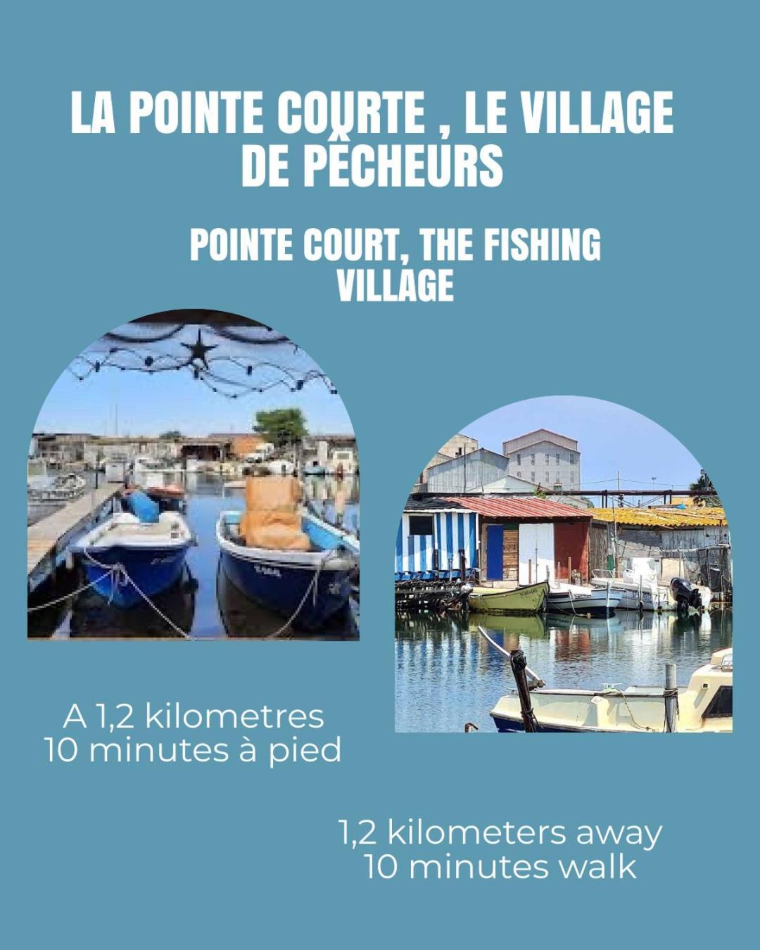 Apartmán L' Oursin Sète Exteriér fotografie